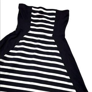 Express Y2K size xsmall strapless cotton skater dress